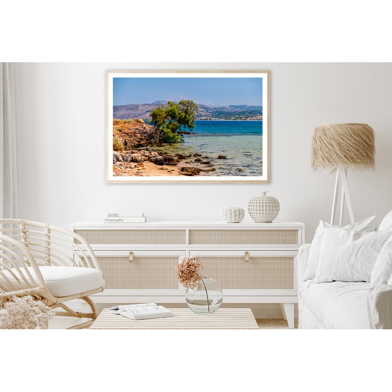 Beautiful Landscapes on Crete Greece Home Decor Premium Quality Poster Print Choose Your Sizes