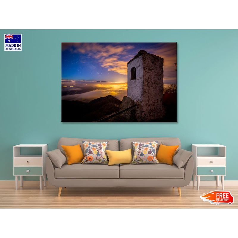 Sunset View of Bellmunt Viewpoint Spain Print 100% Australian Made