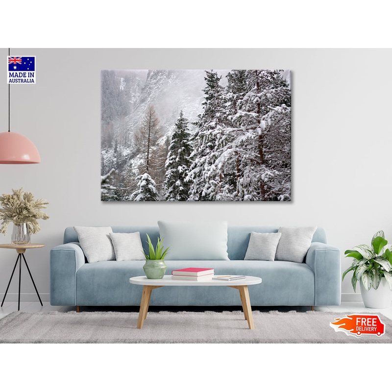 The First Big Snowfall of the winter Print 100% Australian Made