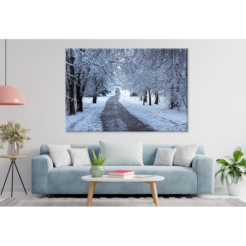Winter Forest in South Park, Sofia Wall Art Decor 100% Australian Made