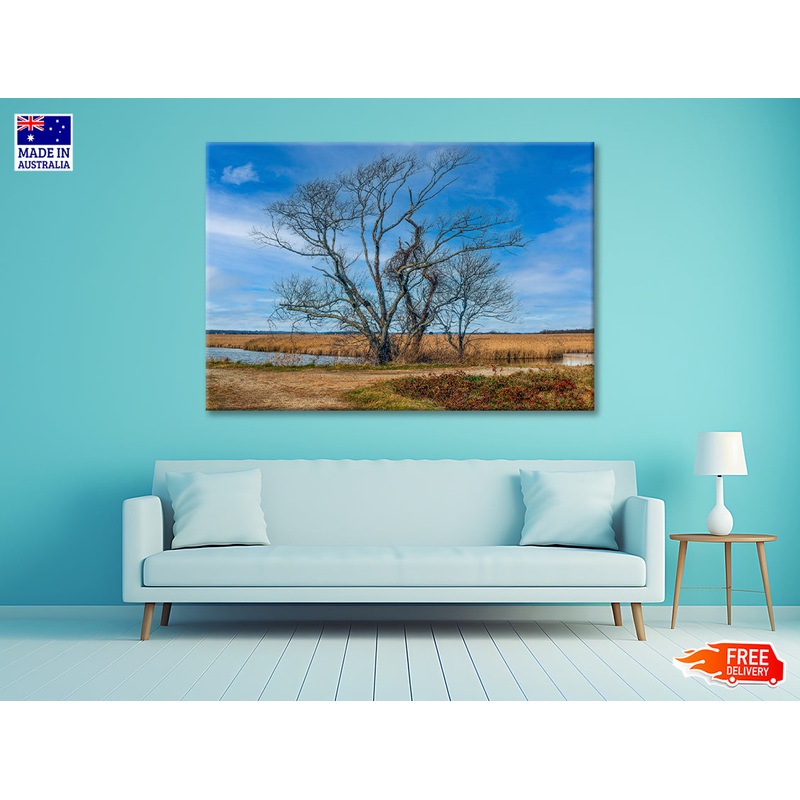 A Couple of Trees Grows In a Field Print 100% Australian Made