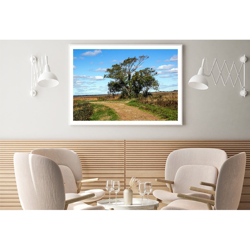 A Tree in the Vast Of Parker River Home Decor Premium Quality Poster Print Choose Your Sizes