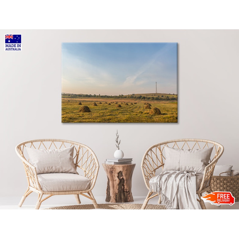 Autumn Grassland Beautiful Scenery in China Print 100% Australian Made