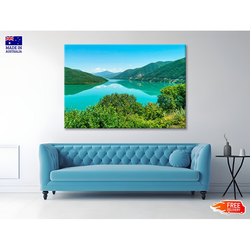 The Lake View with Mountains Print 100% Australian Made