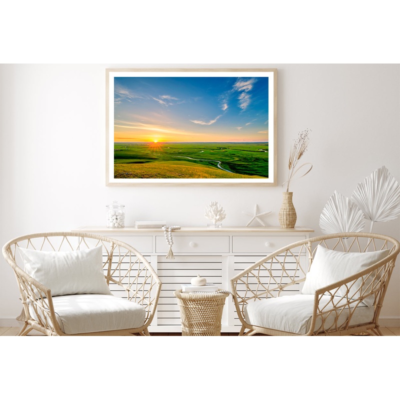 The Summer Grassland of China Home Decor Premium Quality Poster Print Choose Your Sizes