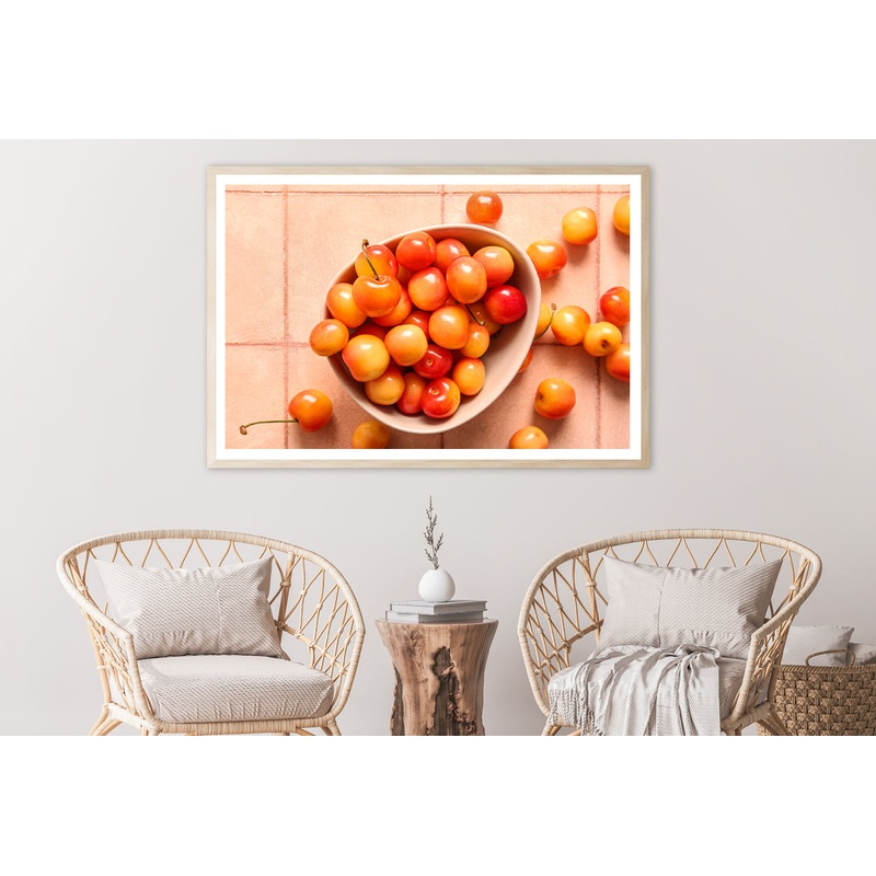 A Bowl of Cherry Tomatoes Home Decor Premium Quality Poster Print Choose Your Sizes