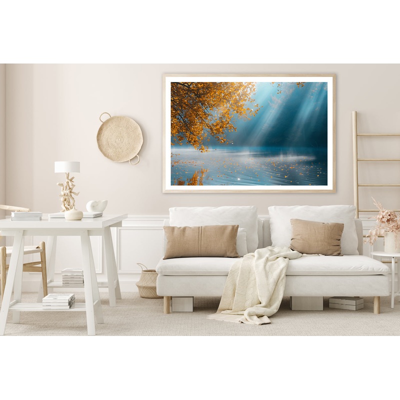 A Sunny and Foggy Morning Home Decor Premium Quality Poster Print Choose Your Sizes