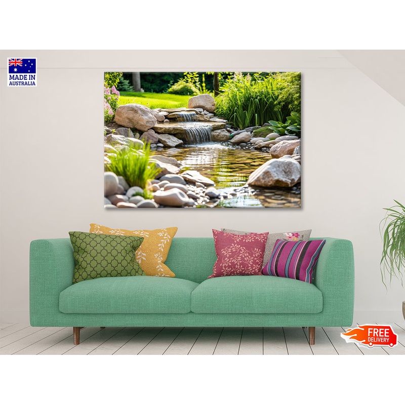 Architecture with Water Features Print 100% Australian Made
