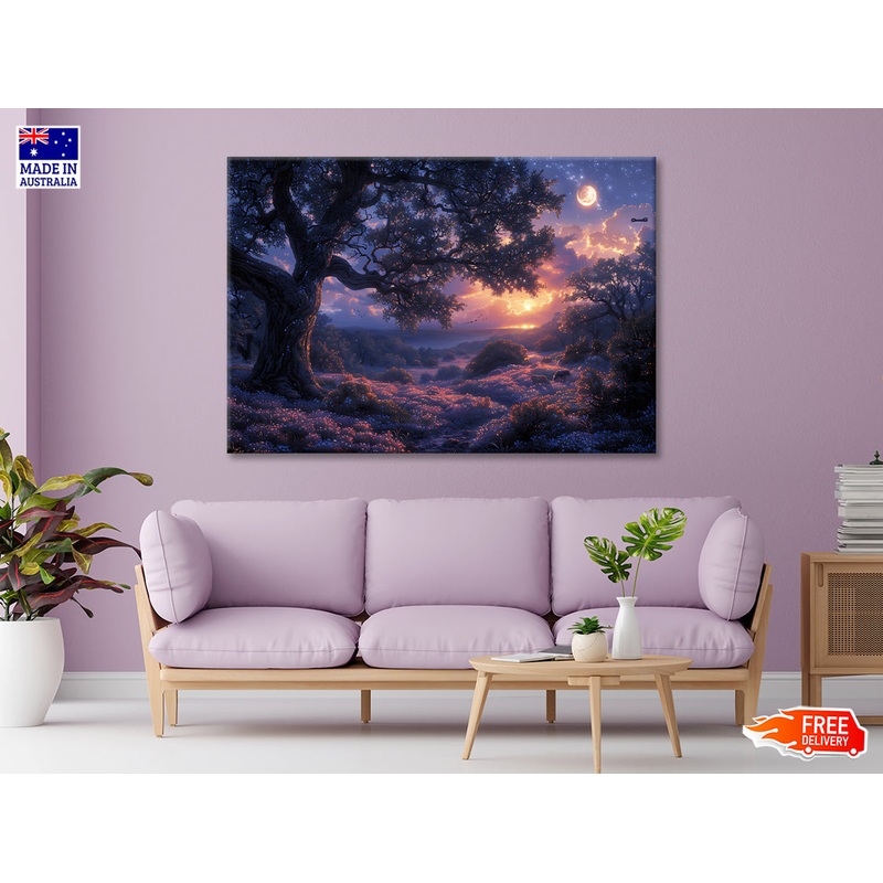 Sunset over the Mountains Print 100% Australian Made