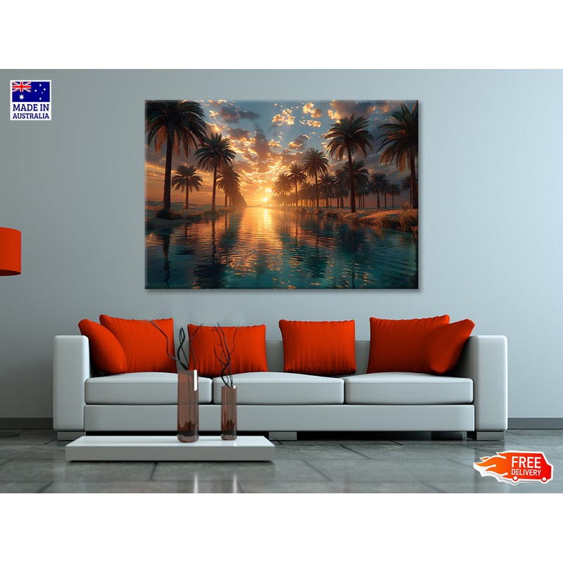 Sunset over the Sea Print 100% Australian Made