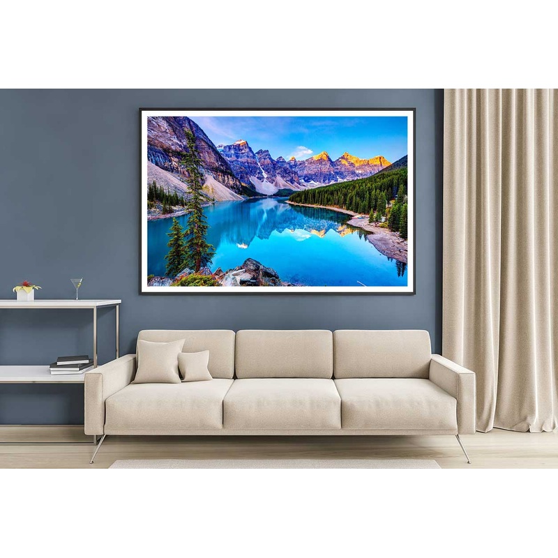 Banff National Park Lake Scenery Photograph Home Decor Premium Quality Poster Print Choose Your Sizes