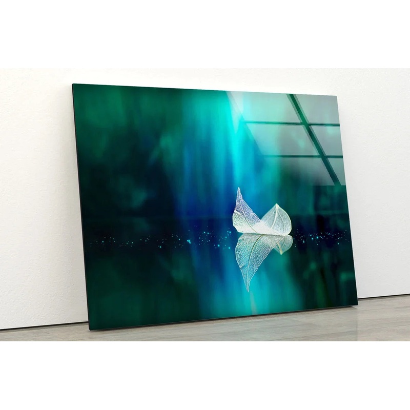 White Leaf Digital UV Direct Aluminum Print Australian Made Quality