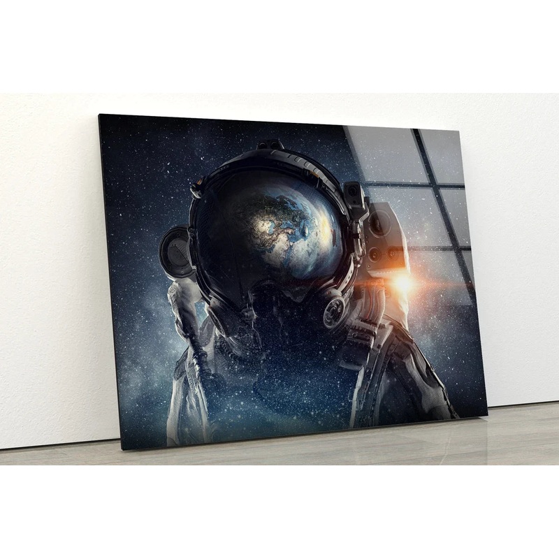 Astronaut 3D Design UV Direct Aluminum Print Australian Made Quality