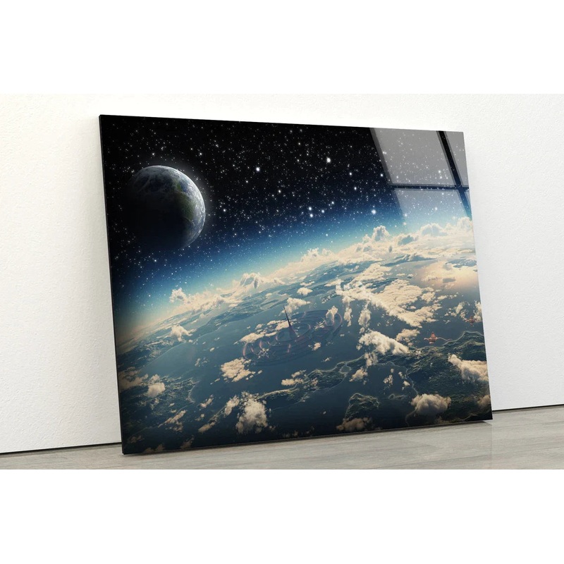 Earth & Planet Digital UV Direct Aluminum Print Australian Made Quality