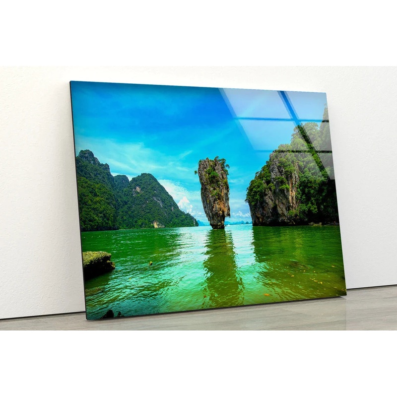Islands & Sea Scenery UV Direct Aluminum Print Australian Made Quality
