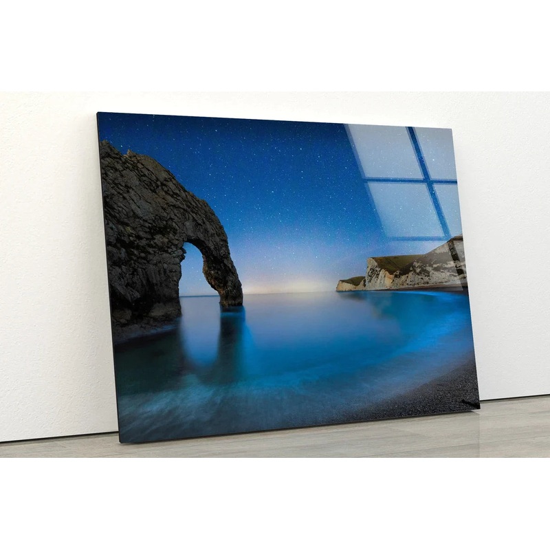 Sea & Cliff Photograph UV Direct Aluminum Print Australian Made Quality