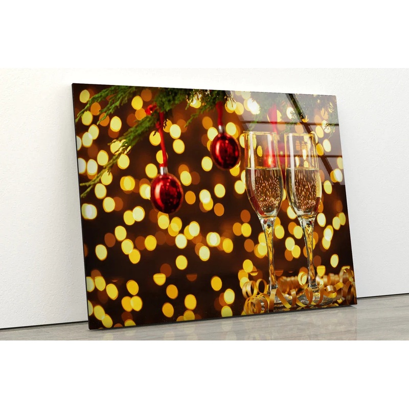 Glasses & Light View UV Direct Aluminum Print Australian Made Quality