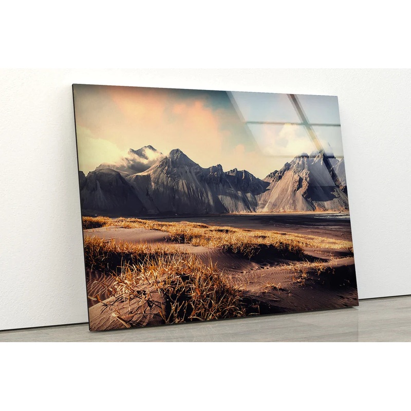 Mountain Scenery View UV Direct Aluminum Print Australian Made Quality