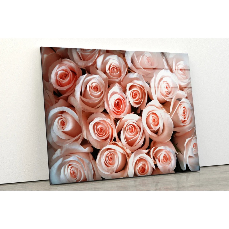 Rose Flower Bouquet UV Direct Aluminum Print Australian Made Quality