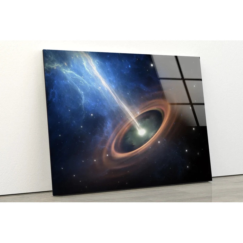 Space Galaxy Scenery UV Direct Aluminum Print Australian Made Quality