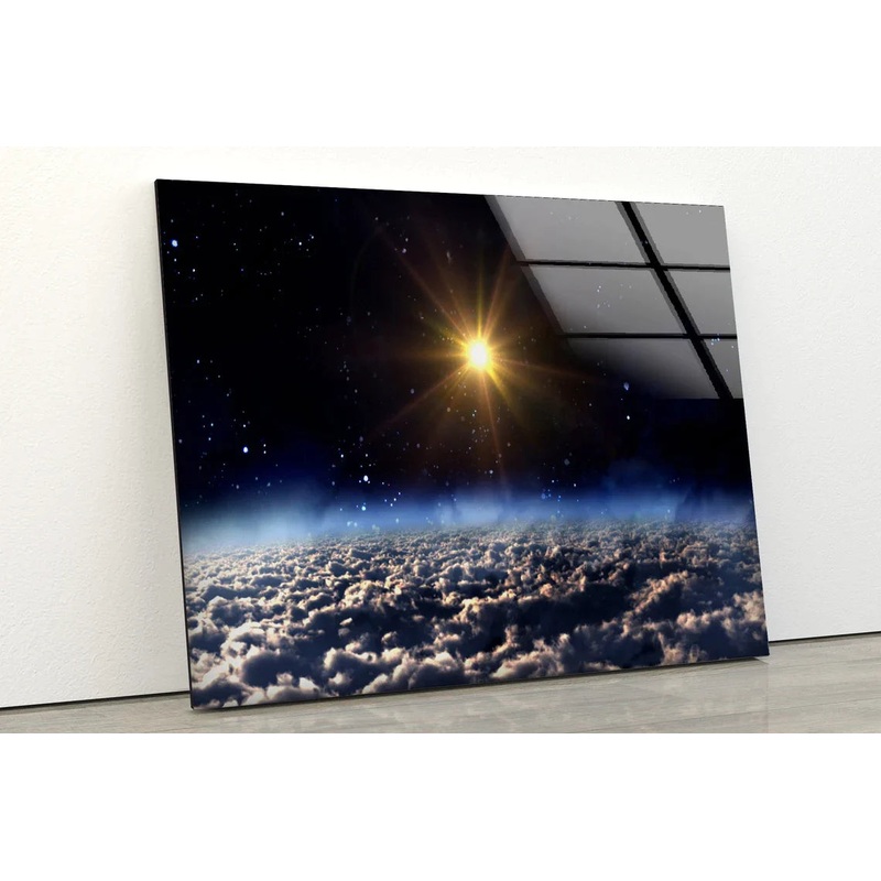 Sun & Sky Space View UV Direct Aluminum Print Australian Made Quality