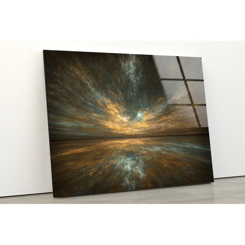 Alcohol Abstract UV Direct Aluminum Print Australian Made Quality