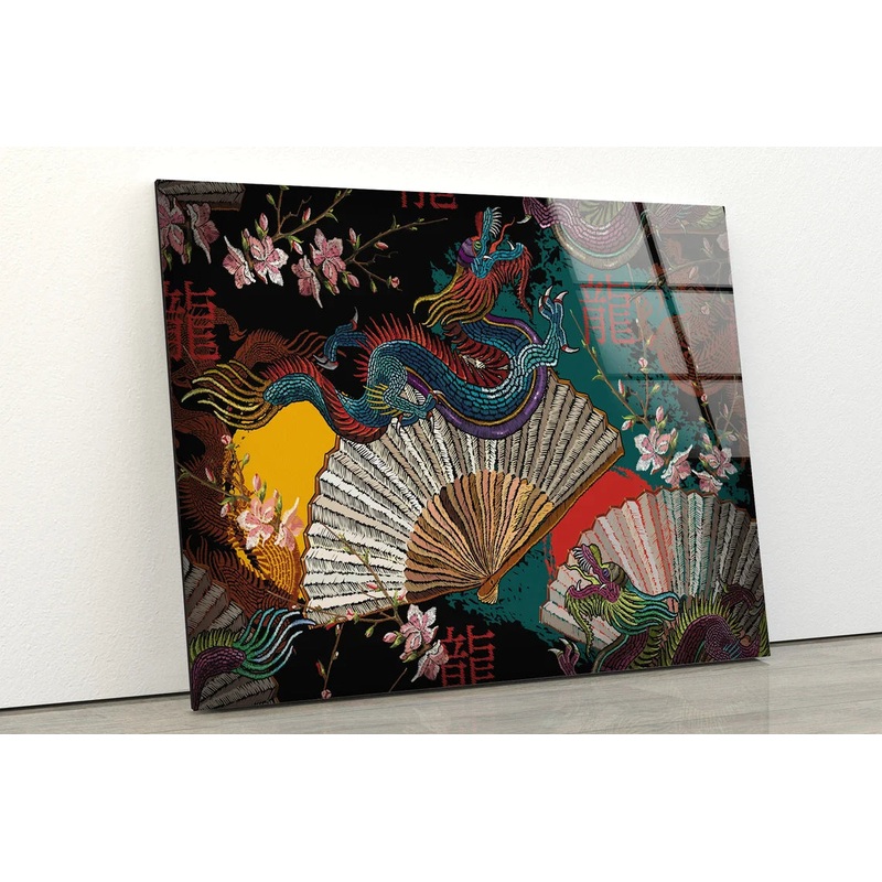 Colorful Chinese Dragon UV Direct Aluminum Print Australian Made Quality