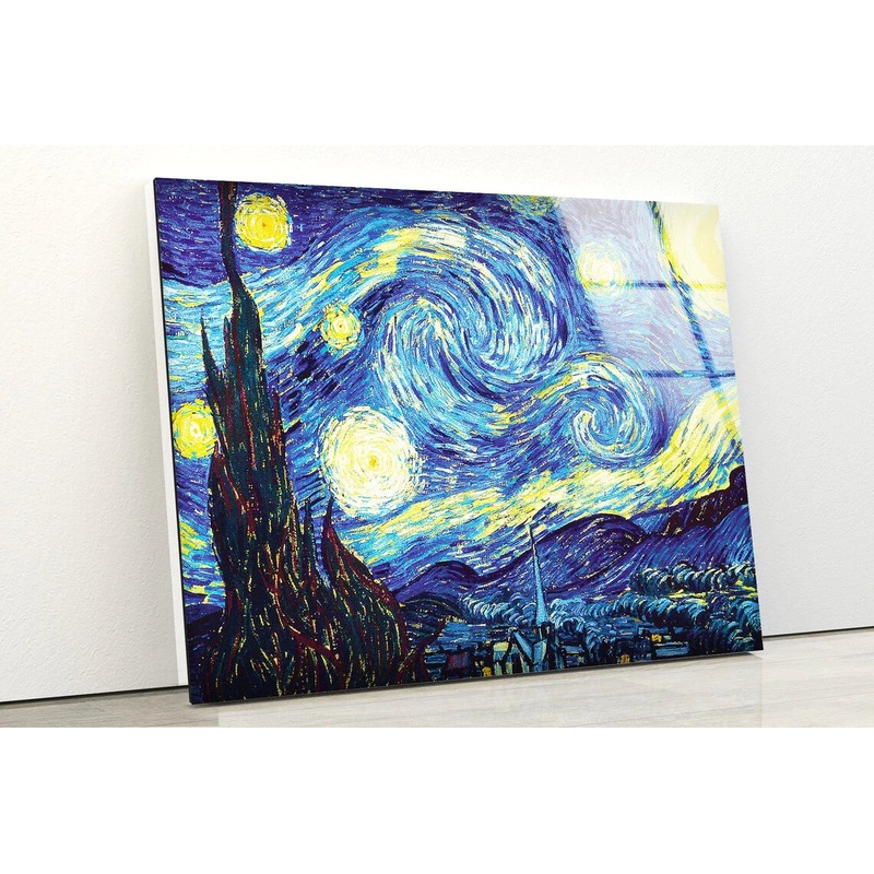 Colorful Watercolor Art UV Direct Aluminum Print Australian Made Quality