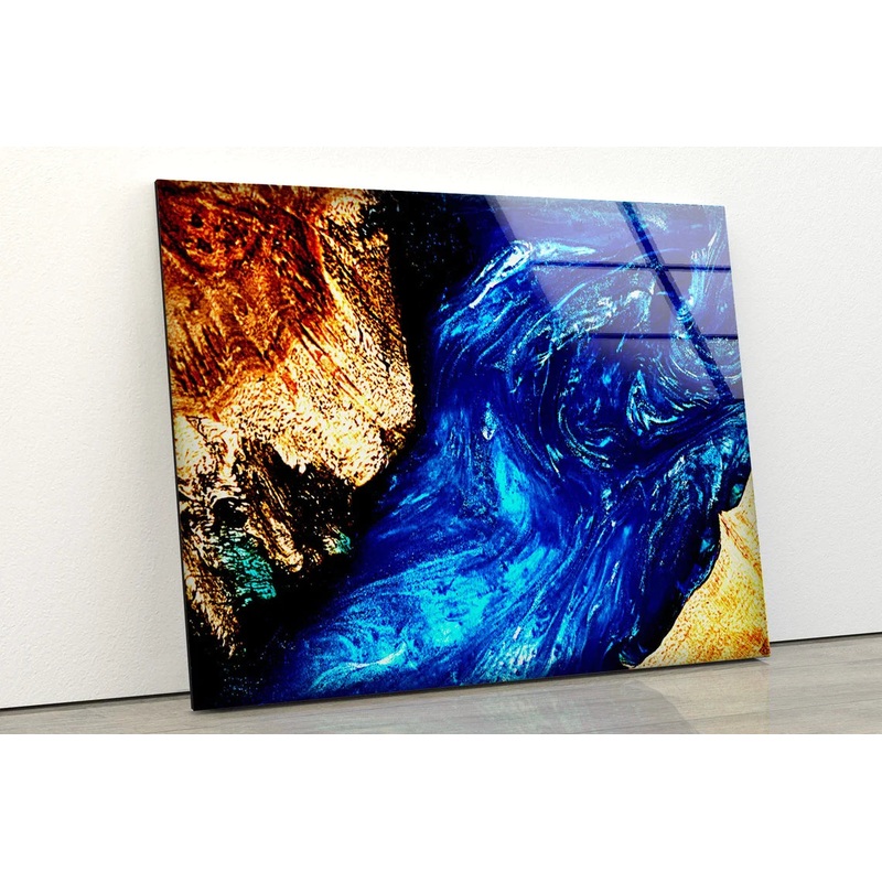 Resin Blue Photograph UV Direct Aluminum Print Australian Made Quality