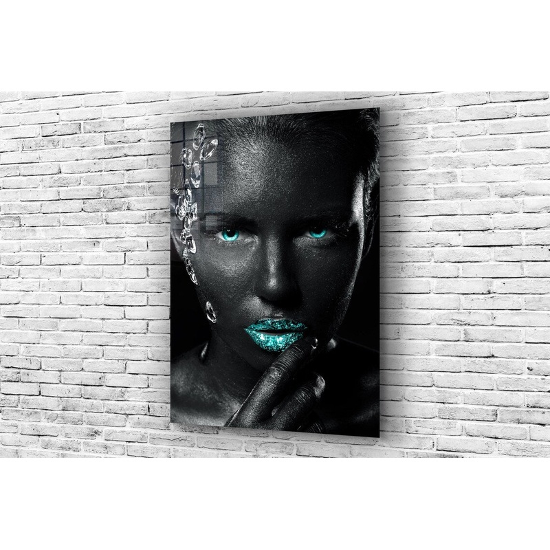 African Girl Fashion UV Direct Aluminum Print Australian Made Quality