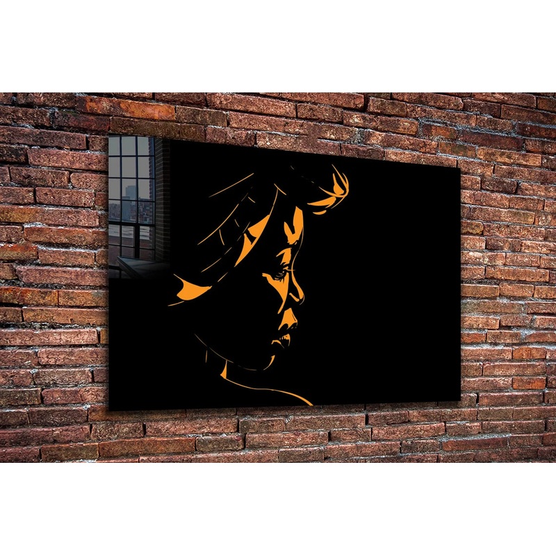 African Woman Digital UV Direct Aluminum Print Australian Made Quality