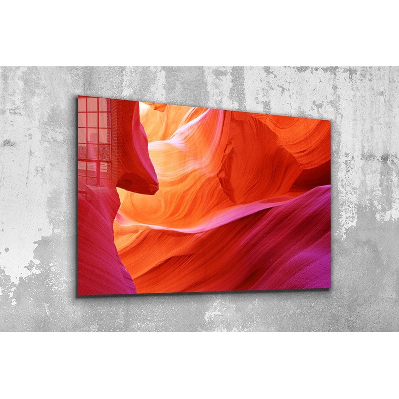 Antelope Canyon View UV Direct Aluminum Print Australian Made Quality