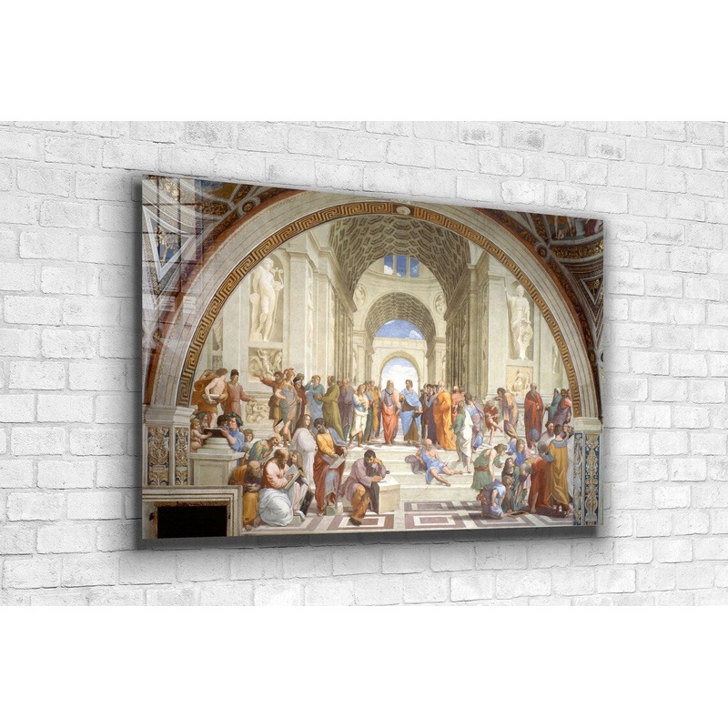 Athenian School Art UV Direct Aluminum Print Australian Made Quality