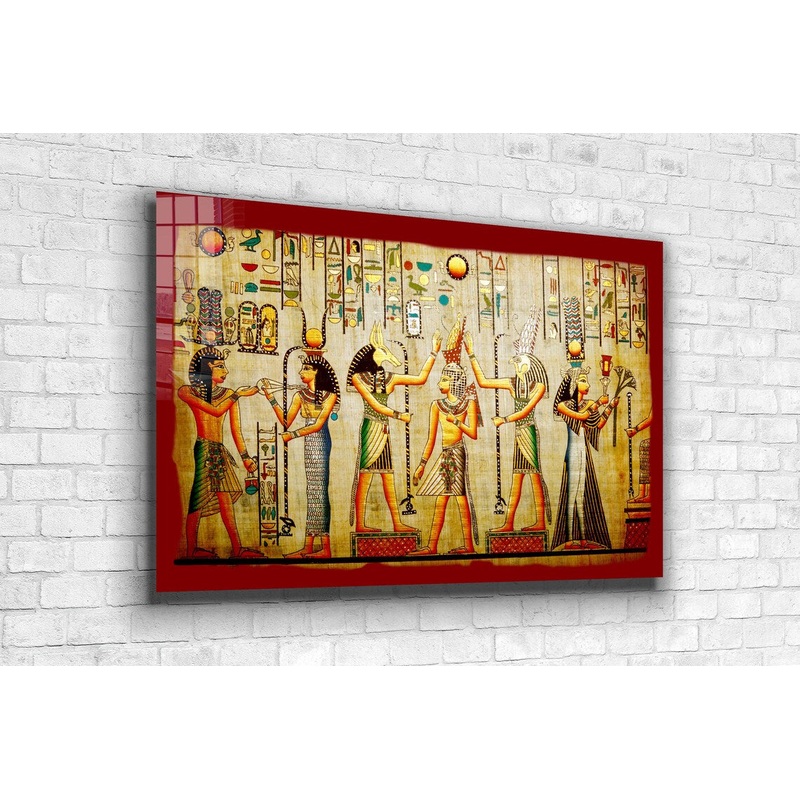 Egyptian God Vector UV Direct Aluminum Print Australian Made Quality