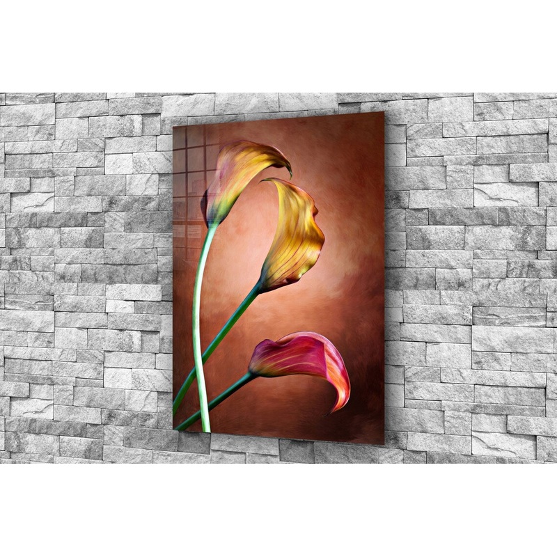 Flowers Closeup View UV Direct Aluminum Print Australian Made Quality