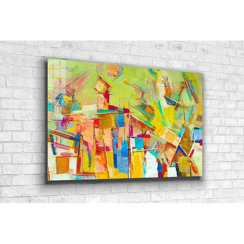 Geometric Patterns UV Direct Aluminum Print Australian Made Quality