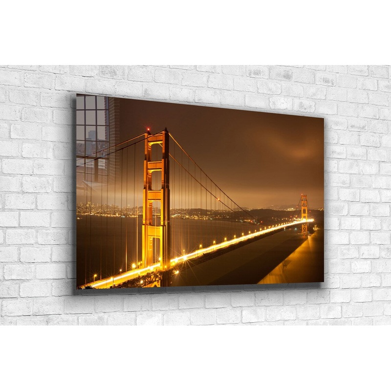 Golden Gate Bridge UV Direct Aluminum Print Australian Made Quality