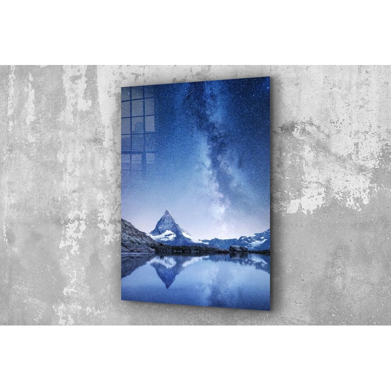 Milky Way Matterhorn UV Direct Aluminum Print Australian Made Quality