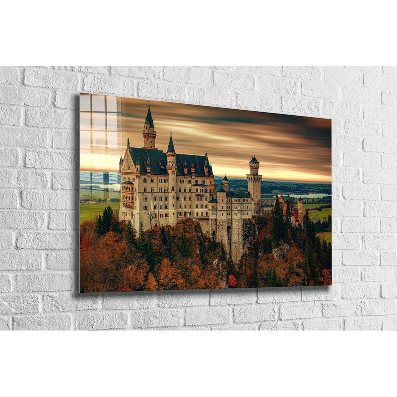 Neuschwanstein Castle UV Direct Aluminum Print Australian Made Quality