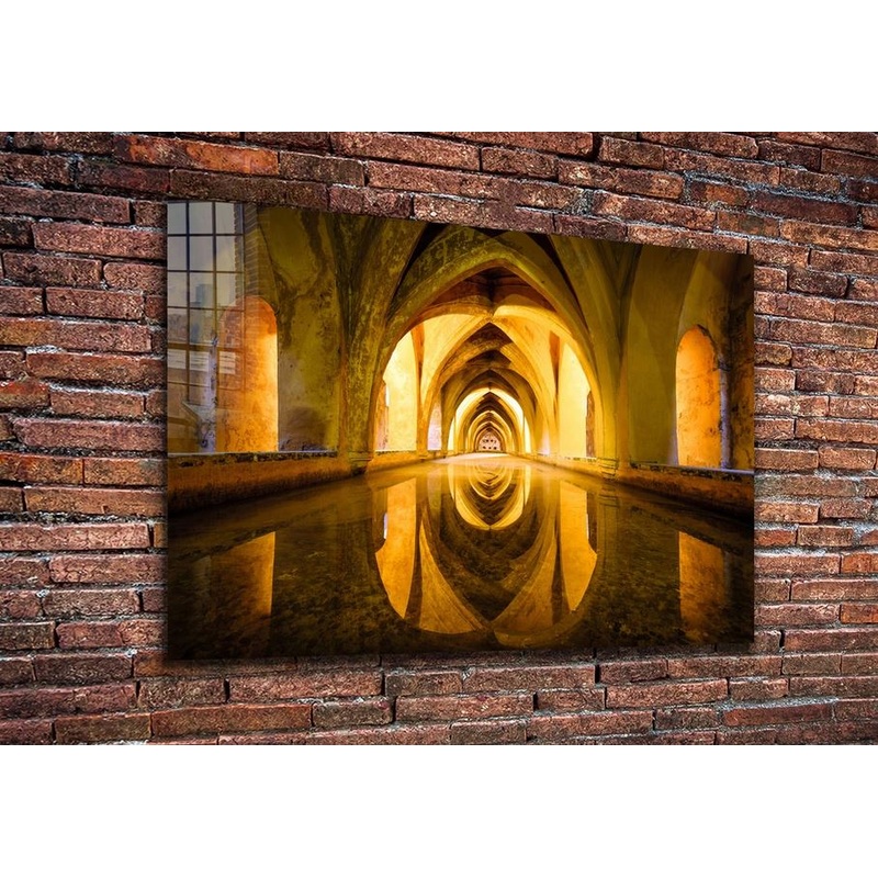 Royal Alczar Seville UV Direct Aluminum Print Australian Made Quality