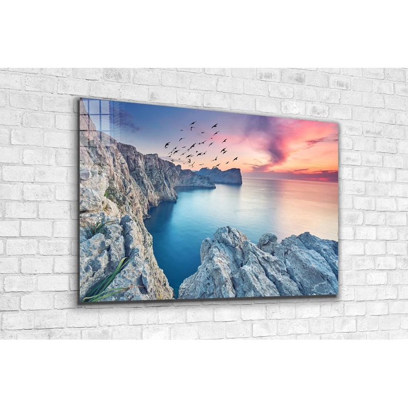 Cape Formentor Sunset UV Direct Aluminum Print Australian Made Quality
