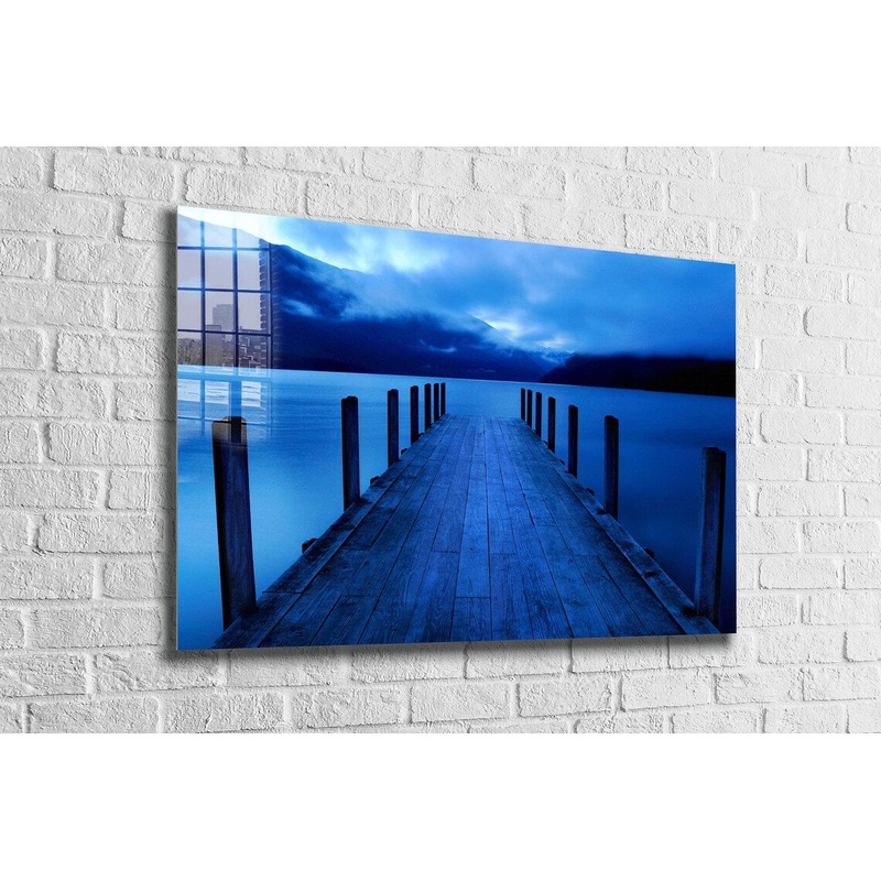 Tranquil Peaceful Lake UV Direct Aluminum Print Australian Made Quality