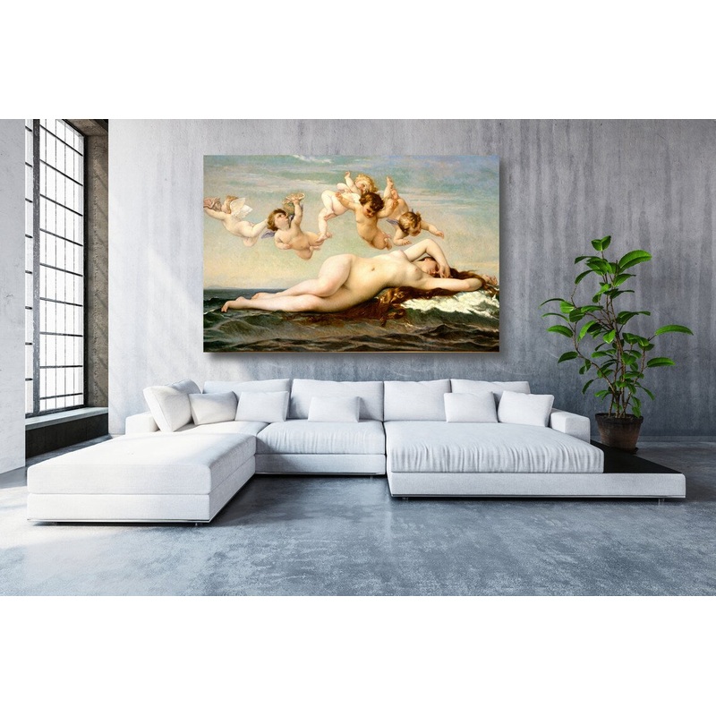 Alexandre Cabanel, The Birth Of Venus UV Direct Aluminum Print Australian Made Quality