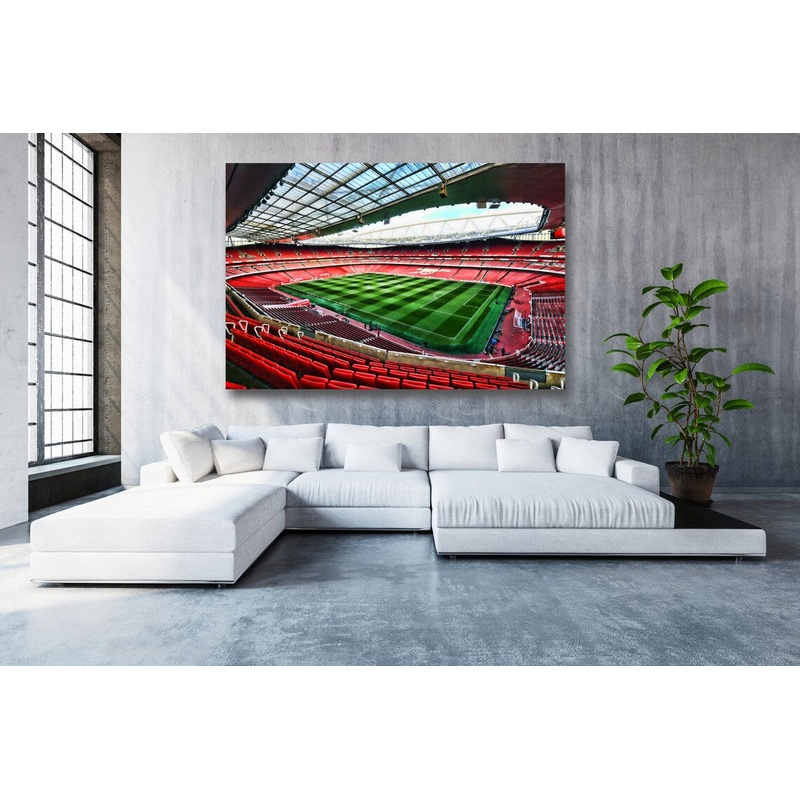 Arsenal Emirates Stadium UV Direct Aluminum Print Australian Made Quality