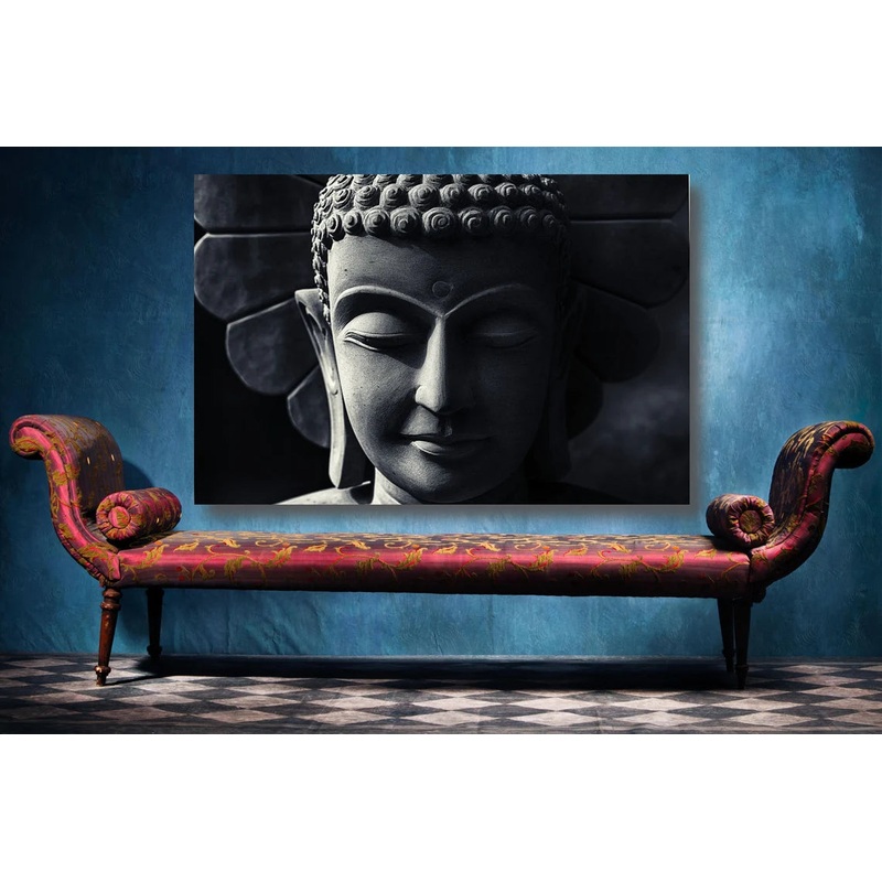 Buddha Statue UV Direct Aluminum Print Australian Made Quality