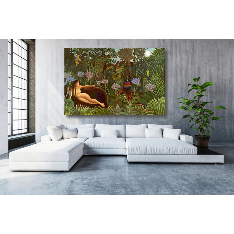 Henri Rousseau, The Dream UV Direct Aluminum Print Australian Made Quality
