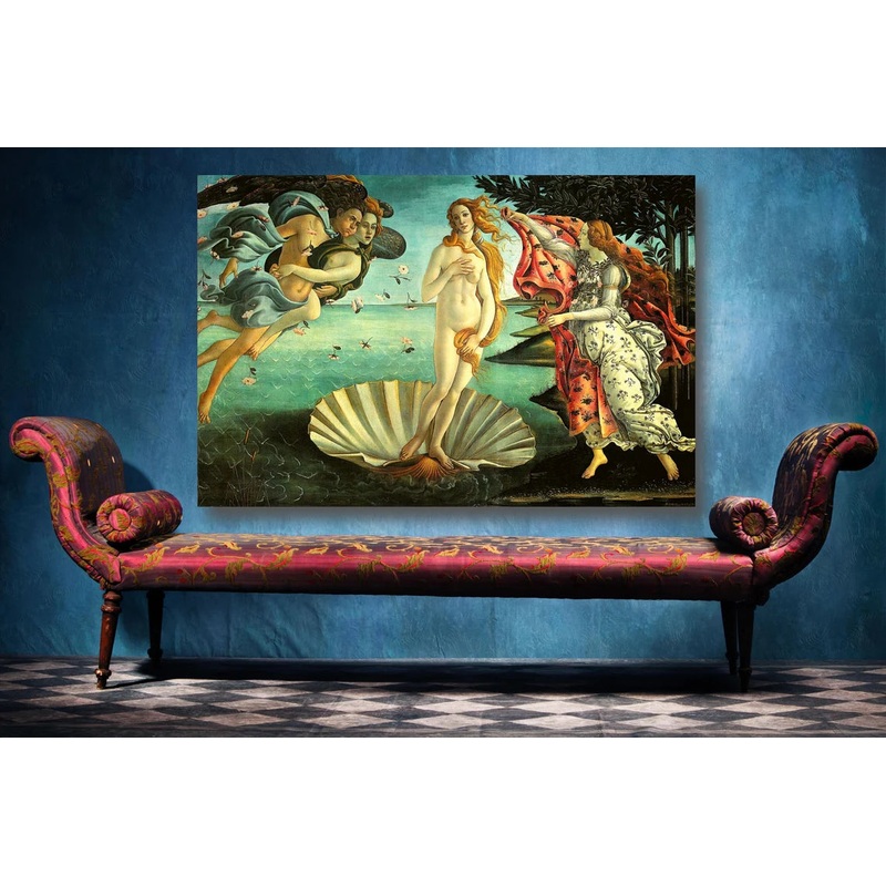 Sandro Botticelli, Birth Of Venus UV Direct Aluminum Print Australian Made Quality