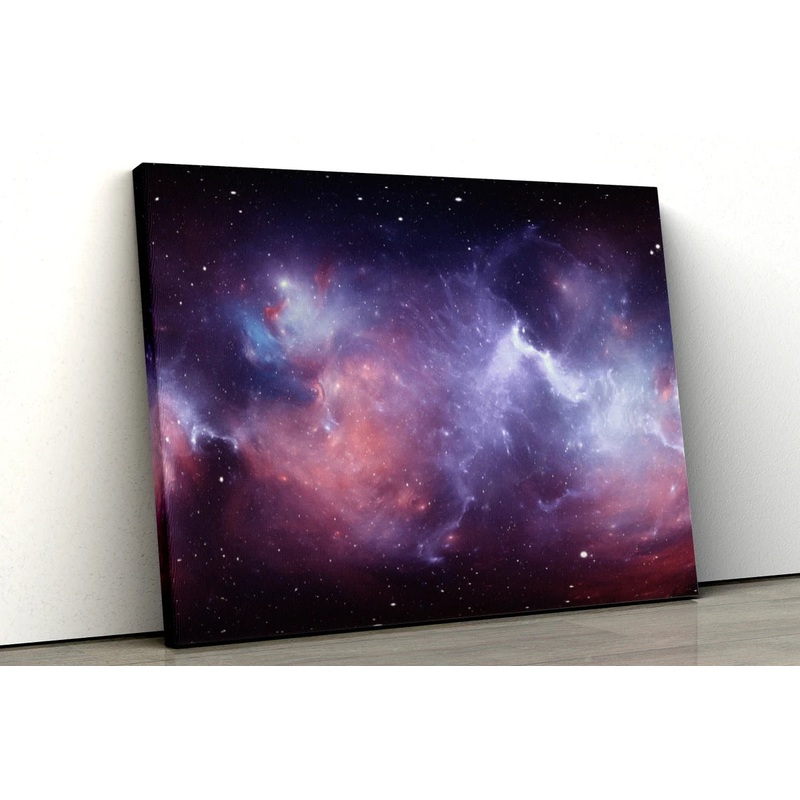 Space milky way galaxy stars UV Direct Aluminum Print Australian Made Quality
