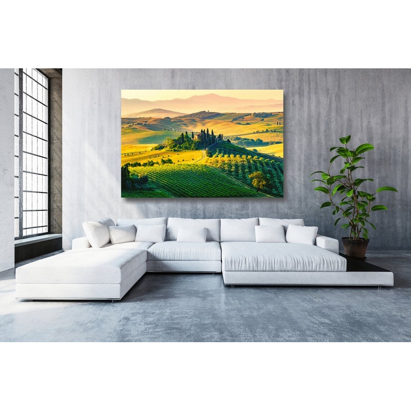 Tuscany Italy UV Direct Aluminum Print Australian Made Quality