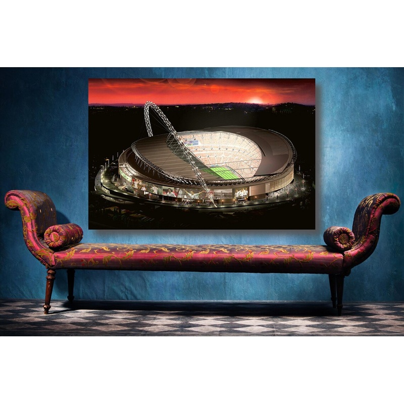 Wembley Stadium UV Direct Aluminum Print Australian Made Quality